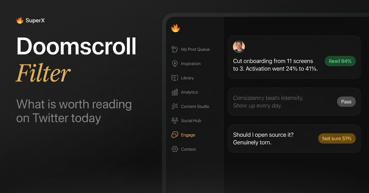 Doomscroll Filter