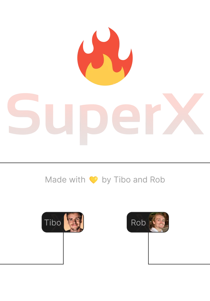 SuperX logo